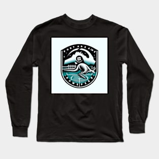 Dynamic Energy: A Glimpse of Port Adelaide Power Long Sleeve T-Shirt